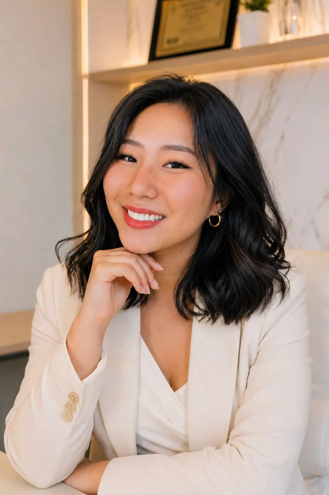 Dra. Suji Cha, cirurgiã-dentista especializada em estética dental
